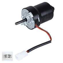 Электродвигатель вентилятора отопителя для автомобилей ГАЗ, МАЗ (МЭ237) 24В (без крыльчатки, шариковые подшипники)