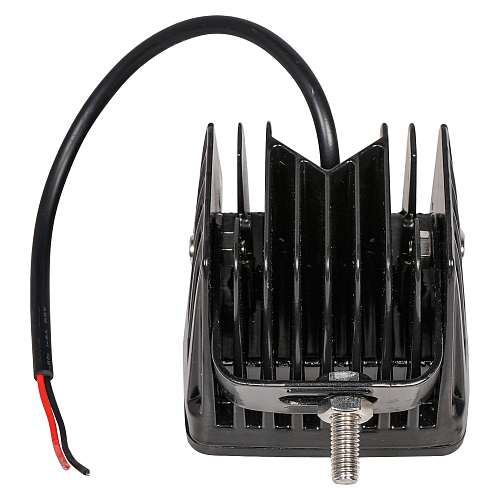 Фара светодиодная квадратная, 6LED, ближний свет, 18Вт, 82х75х75мм, 12/24В, PLUS