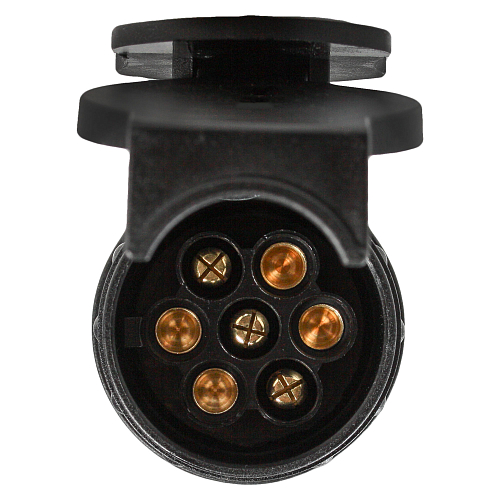 Адаптер розетки фаркопа 12В с 13 контактов ЕВРО на 7 контактов