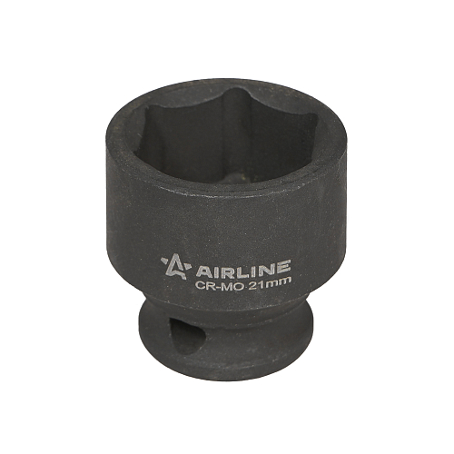 Головка ударная торцевая 3/8"DR шестигранная 21мм, L=30мм