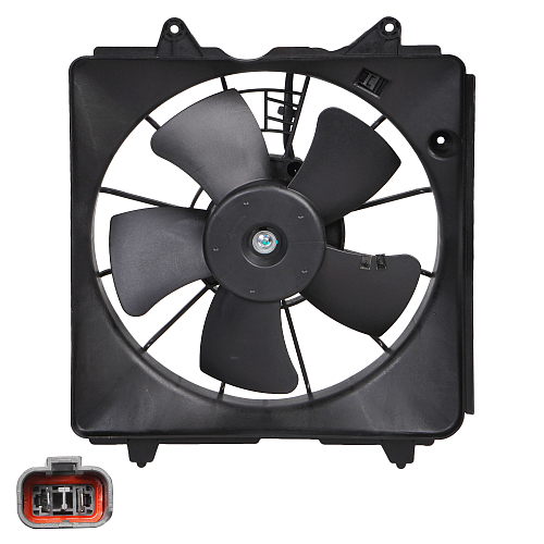 Электровентилятор охлаждения для а/м Honda Civic 4D (06-) (с кожухом)