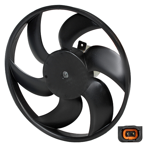 Электровентилятор охлаждения для автомобилей Logan (08-)/Largus (12-) (без кожуха) A/C-