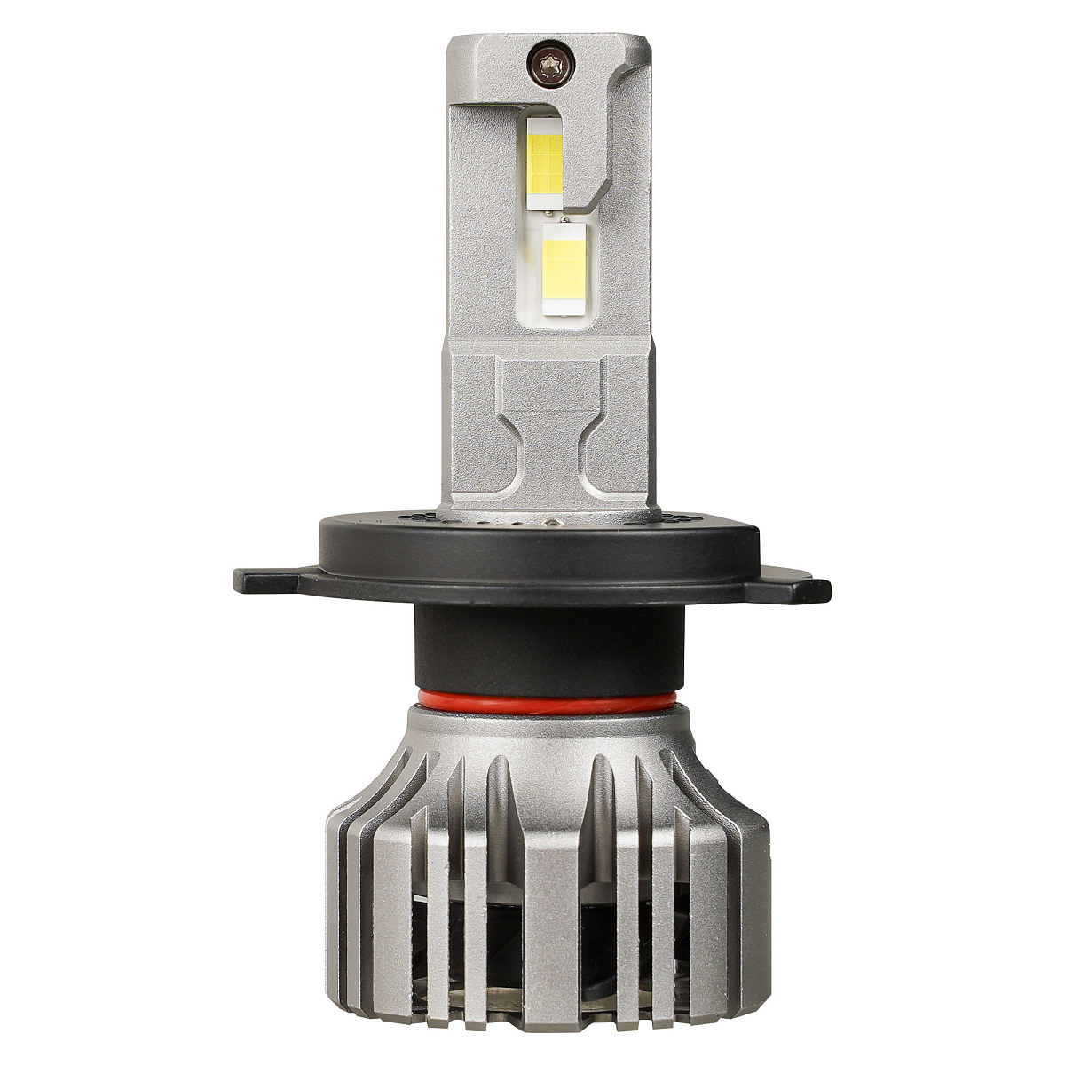 Лампа светодиодная H4 PRO, 50Вт, 9200Лм (4600Лм x 2), 6000К (Белый), 12/24В, комплект 2 шт.