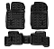 Ковры для Suzuki Grand Vitara (5 дв.) (05-, 12-), 4 шт., выс. борт, 3D с подпятником, ТЭП, черн.
