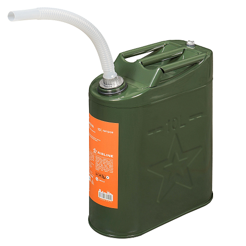 Канистра 10л металлическая, винтовая крышка