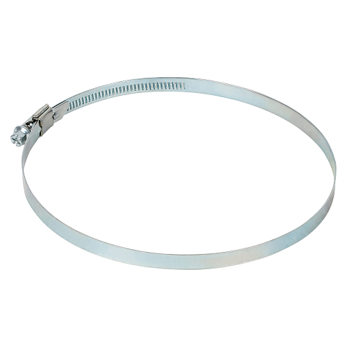 Хомут 130-150/9мм, червячный, усиленный, W1(оцинк), 1 шт.