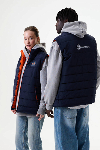 Жилетка синяя