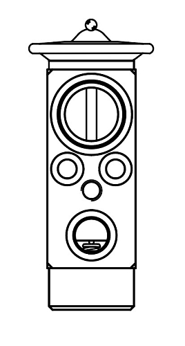 Клапан расширительный кондиционера (ТРВ) для автомобилей X5 (E53) (00-)/5 (E39) (95-)