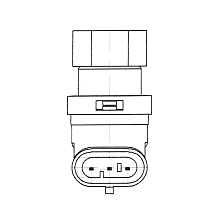 Датчик скорости для автомобилей Fiat Albea (96-) 1.4i/1.6i/Panda (03-) 1.2i