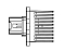 Резистор электровентилятора отопителя для автомобилей Mitsubishi Lancer X (07-)/Outlander XL (06-)/Suzuki Grand Vitara (05-)