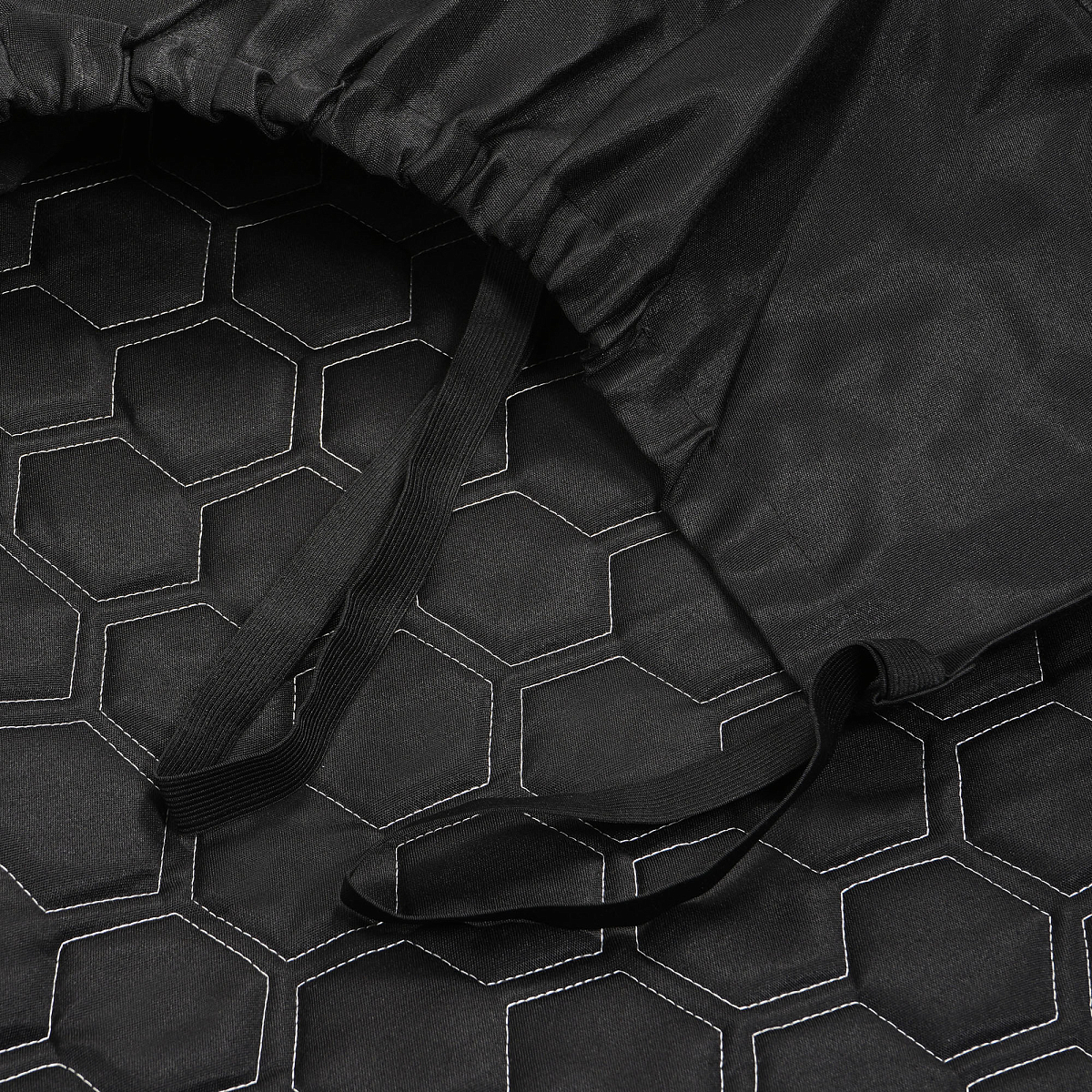 Накидка "Алькантара", задняя (3 предмета), экокожа с перфорацией, бежевая