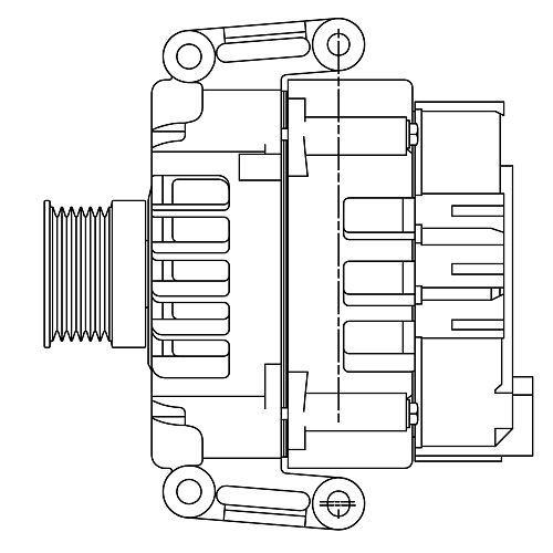 Генератор для автомобилей Mercedes-Benz M W166 (11-)/E W212 (09-) 3.5i 180A