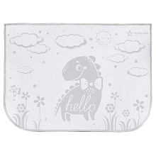 Шторка солнцезащитная 50*70см на боковое стекло, на магнитах, детская, серая