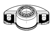 Опора амортизатора для автомобилей Chevrolet Cruze (09-) задняя