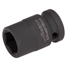 Головка ударная торцевая 1/2"DR шестигранная 15мм, L=38мм