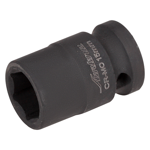 Головка ударная торцевая 1/2"DR шестигранная 15мм, L=38мм