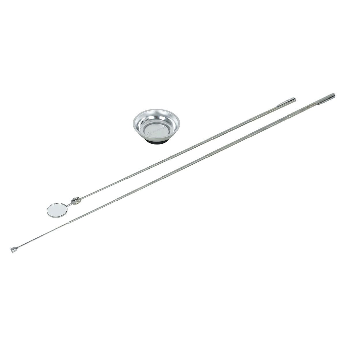 Инструмент инспекционный, набор 3пр. (захват телеск. 0.5кгс, зеркало телеск. D=30мм, магнит.тарелка 75мм)