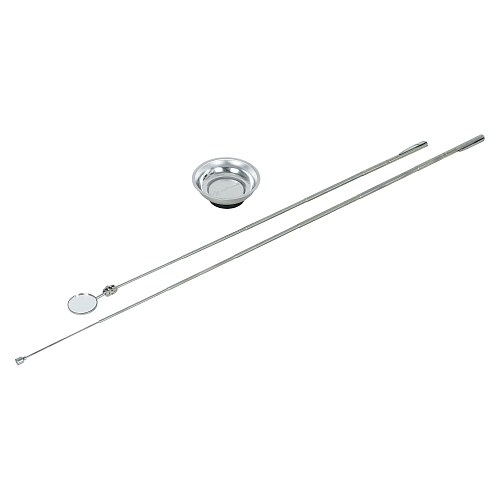 Инструмент инспекционный, набор 3пр. (захват телеск. 0.5кгс, зеркало телеск. D=30мм, магнит.тарелка 75мм)