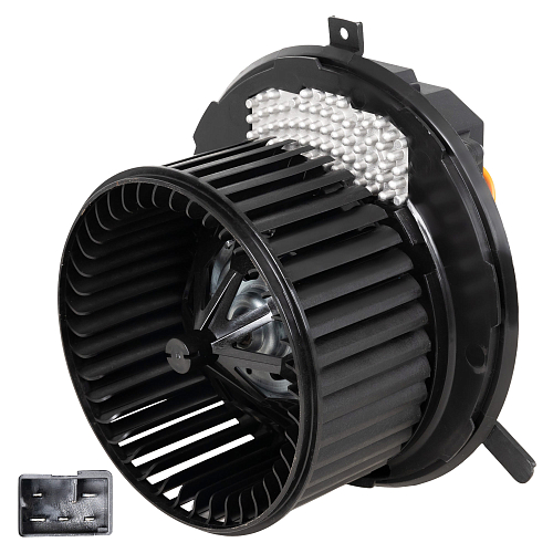 Электровентилятор отопителя для автомобилей Skoda Octavia A5 (04-)/VW Golf V (03-) (auto A/C)