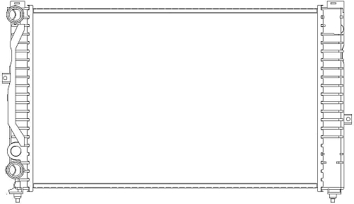 Радиатор охлаждения для автомобилей Passat B5 (96-)/Audi A4 (94-)/A6 (97-) MT