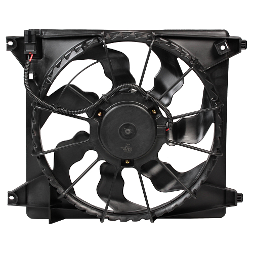 Электровентилятор охлаждения для автомобилей Hyundai Grand Starex (H-1) (07-) 2.5D (A2) (с кожухом)