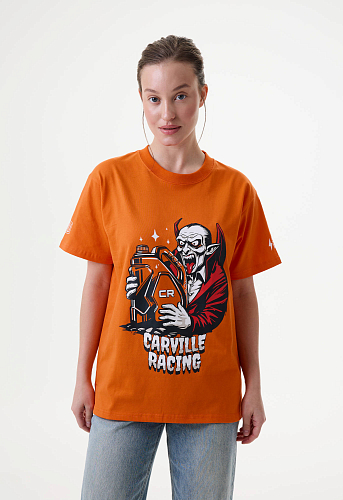 Футболка взрослая CR оранжевая