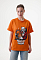 Футболка взрослая CR оранжевая
