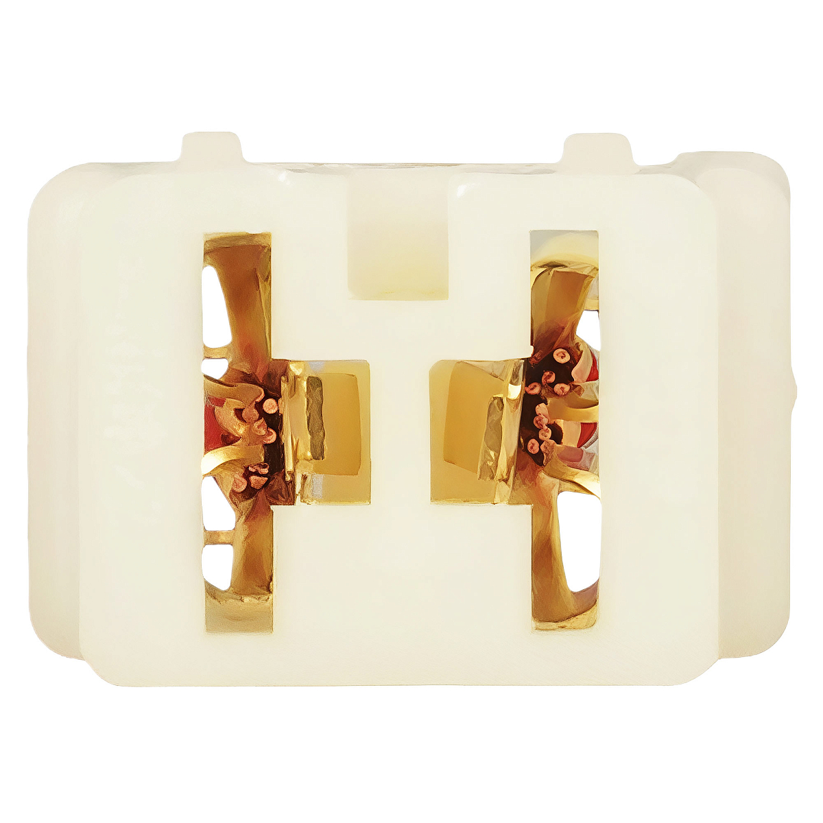 Разъём 2 pin с проводами межжгутовой серии 6.3 мама