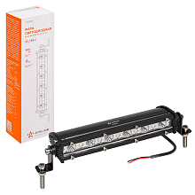 Фара (балка) светодиодная однорядная, 6LED, дальний свет, 9Вт, 186x30x47мм, 12/24В