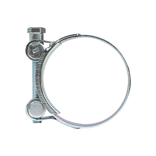 Хомут силовой 64-67/22мм, шарнирный, W1(оцинк.)