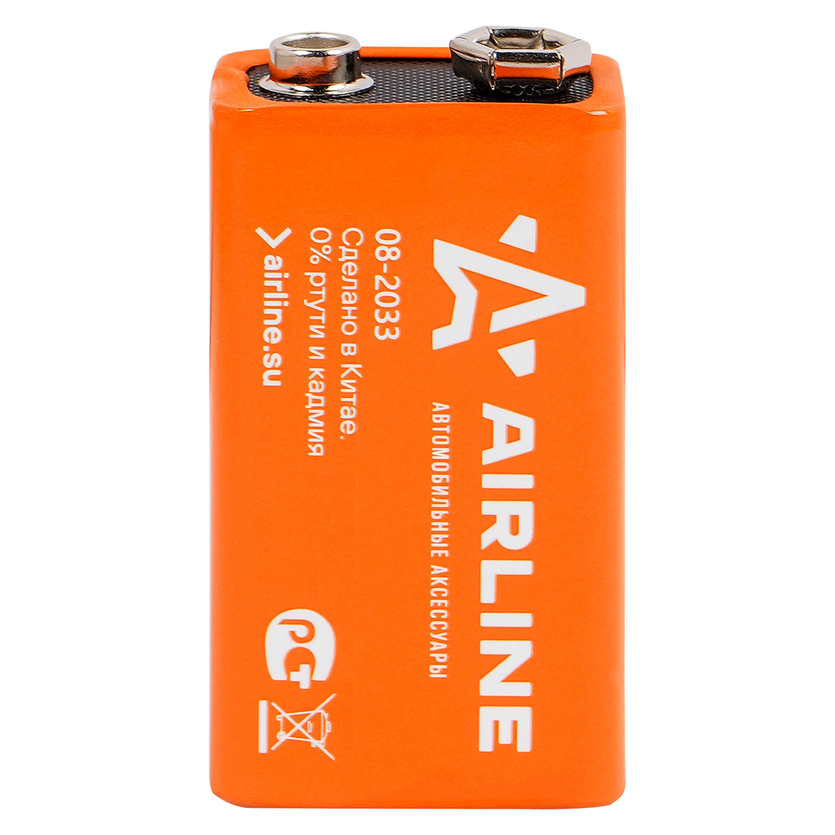 Батарейка 6LR61/Крона 9V щелочная 1 шт.