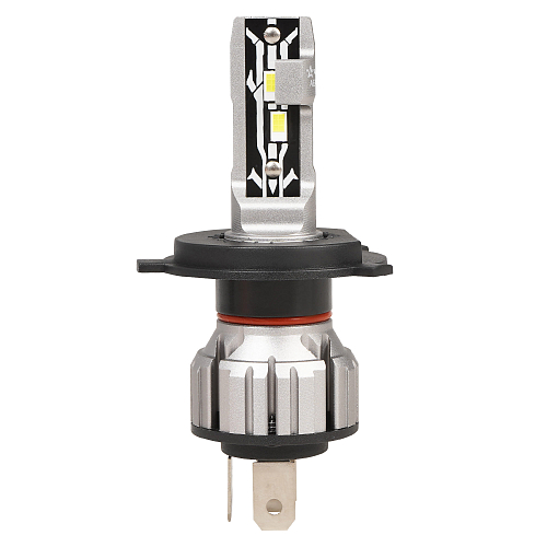 Лампа светодиодная H4 STANDARD, 17Вт, 4000Лм (2000Лм x 2), 6000К (Белый), 12В, комплект 2 шт. МП-серия