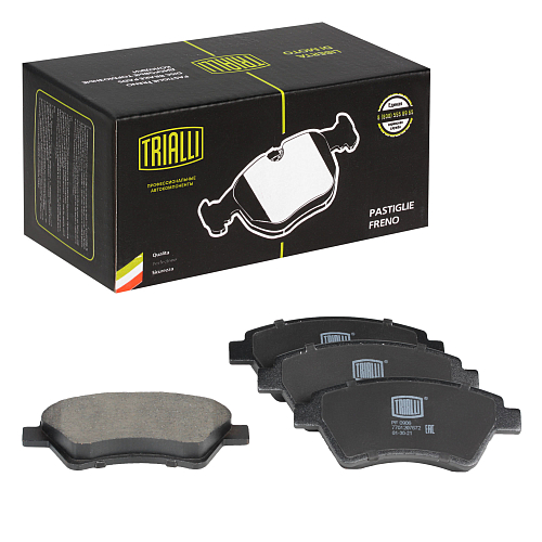 Колодки тормозные дисковые передние для автомобилей Renault Kangoo (97-) 4x4