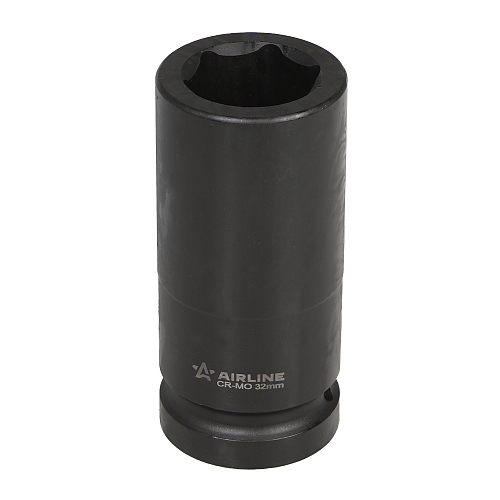 Головка ударная торцевая 1"DR шестигранная 32мм, L=110мм