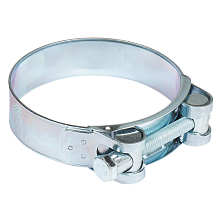 Хомут силовой 86-91/24мм, шарнирный, W1(оцинк.)