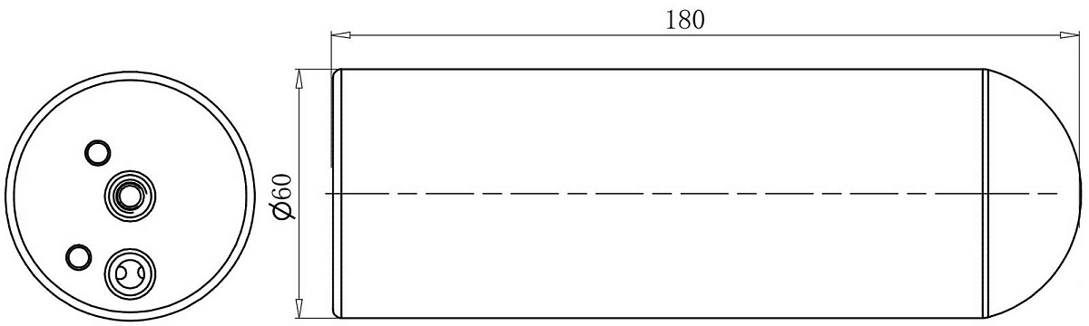 Ресивер-осушитель кондиционера для автомобилей Nissan Patrol VI (10-)/Infiniti QX56 (10-)/QX80 (13-)