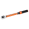 Ключ динамометрический алюминиевый 3/8" 10-60Нм PRO, кнопка быстр.сброса, кейс