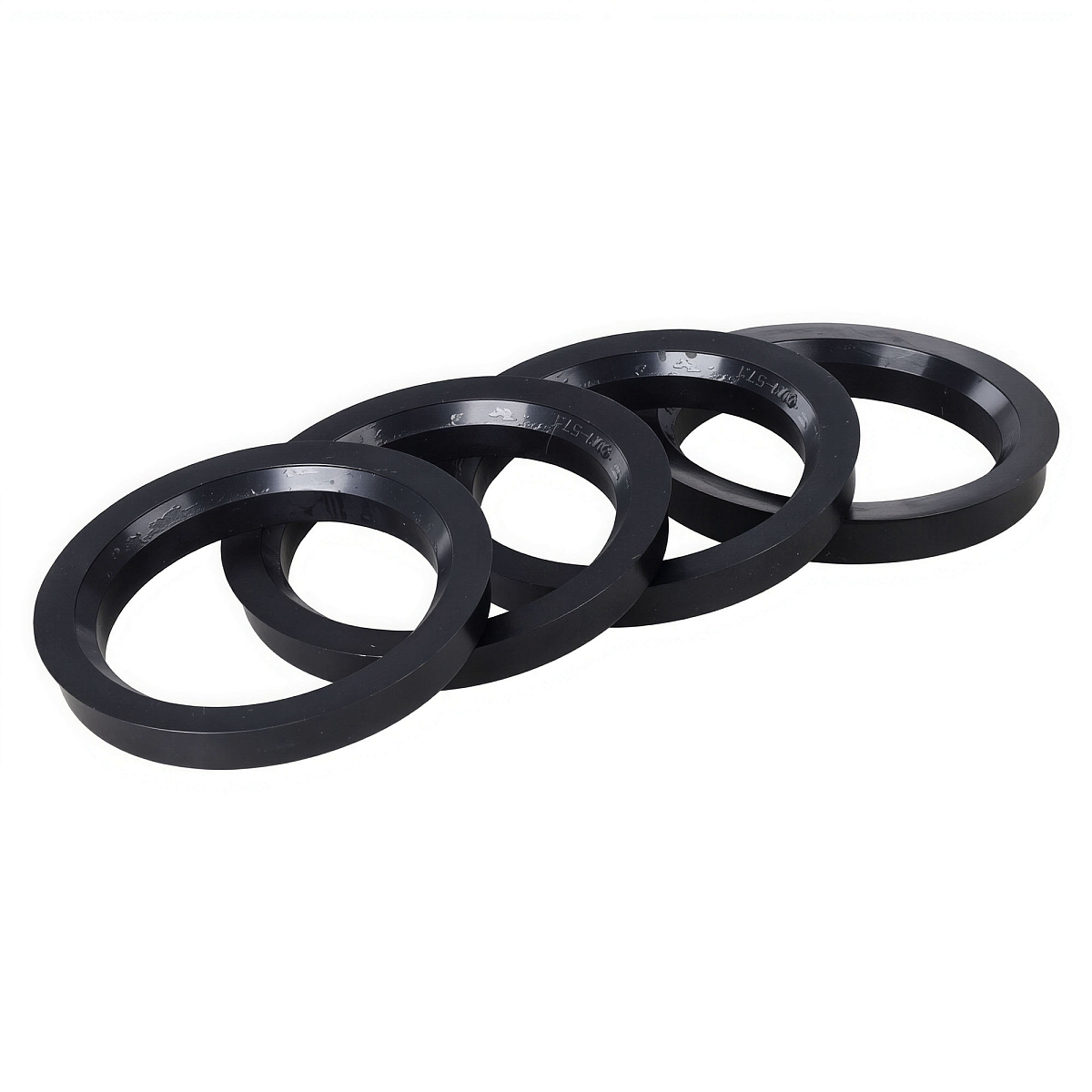 Кольцо центровочное для литого диска 73.1-57.1мм, комплект 4 шт., пластик