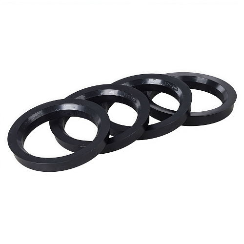 Кольцо центровочное для литого диска 73.1-57.1мм, комплект 4 шт., пластик