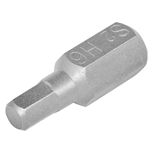 Бита вставка HEX 6мм 3/8" L=30мм