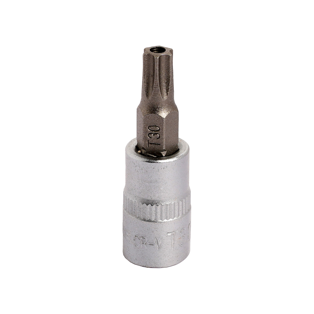 Головка 1/4"DR со вставкой TORX с отверстием TX30, L=37мм