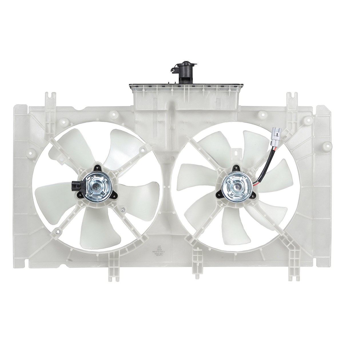 Электровентилятор охлаждения для автомобилей Mazda 6 (GG) (02-) 1.8i/2.0i (2 вент.) (с кожухом)