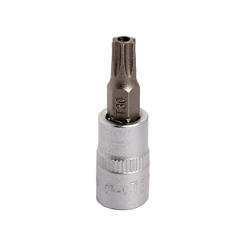 Головка 1/4"DR со вставкой TORX с отверстием TX30, L=37мм