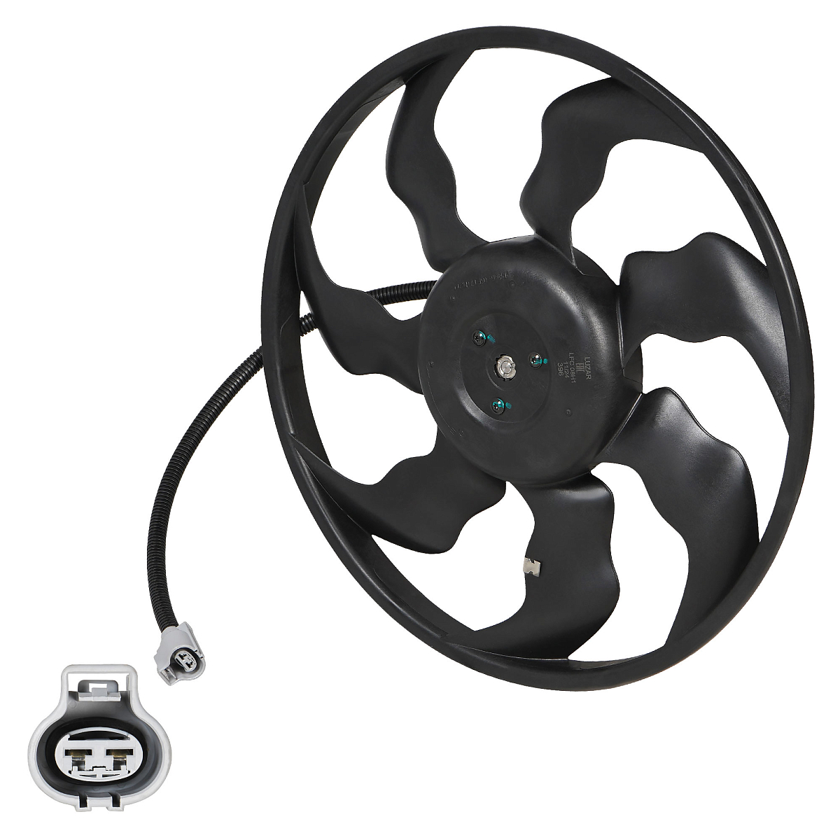 Электровентилятор охлаждения для автомобилей Hyundai Elantra (HD) (06-)/i30 (07-)/KIA CEED