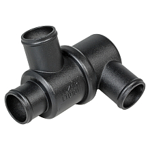 Термостат для автомобилей 2101-2107 (с алюминиевым корпусом, обрезин. клапан) (80°С)