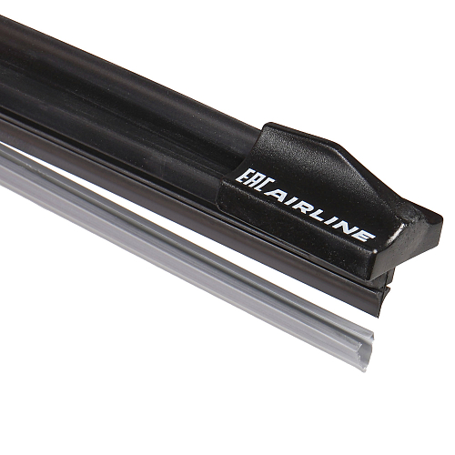 Щетки стеклоочистителя 530/450мм (21"/18") бескаркасные для а/м Renault Symbol (99-08), Toyota Hilux (95-09), Nissan Micra III (02-10), комплект, 1 тип адаптера