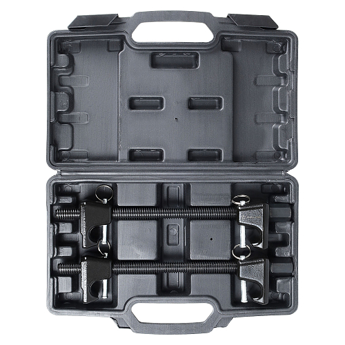 Стяжки пружин усиленные PRO с фиксатором, комплект 2шт., кейс