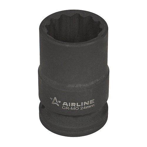 Головка ударная торцевая 3/4"DR двенадцатигранная 24мм, L=56мм