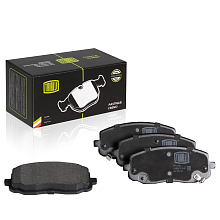 Колодки тормозные дисковые передние для автомобилей для а/м Kia Picanto (04-)