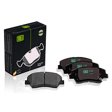 Колодки тормозные дисковые передние для автомобилей Kia Ceed (12-) с тормозной системой Mando (133x60мм) R15